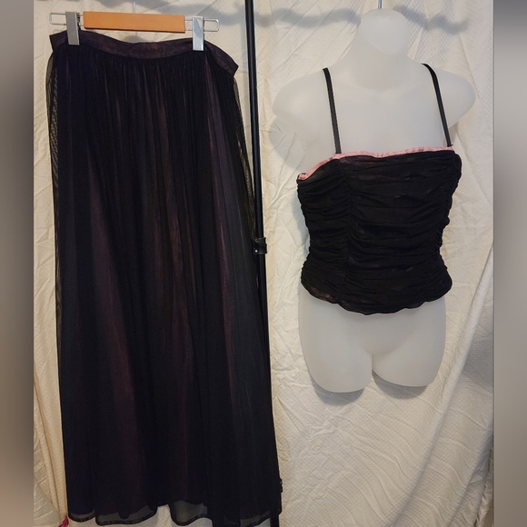 JS Collections Black Strapless Dress - Picture 10 of 11